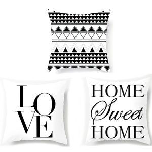 Home Sweet Home Love Pillow Cover Set